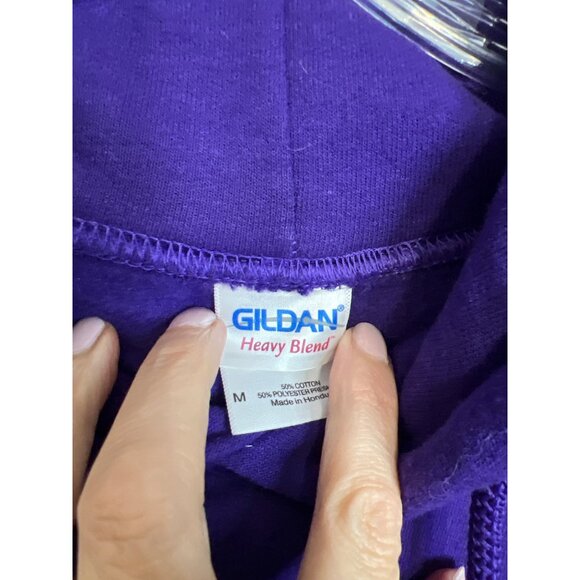 Alaska Chick Purple Hoodie Medium - Picture 3 of 5